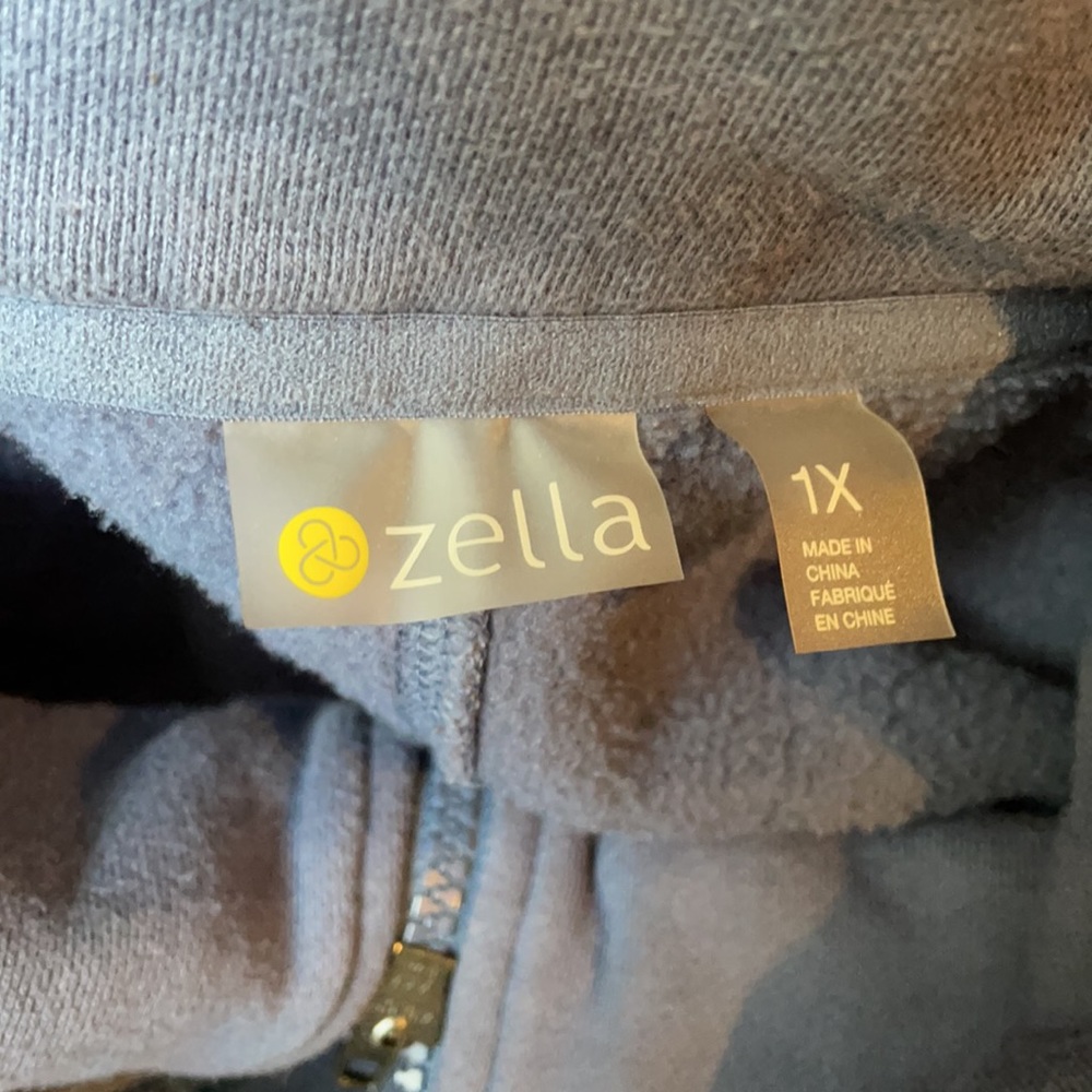 Zella Cotton Old School Daydream Zip Up Jacket - Picture 7 of 12